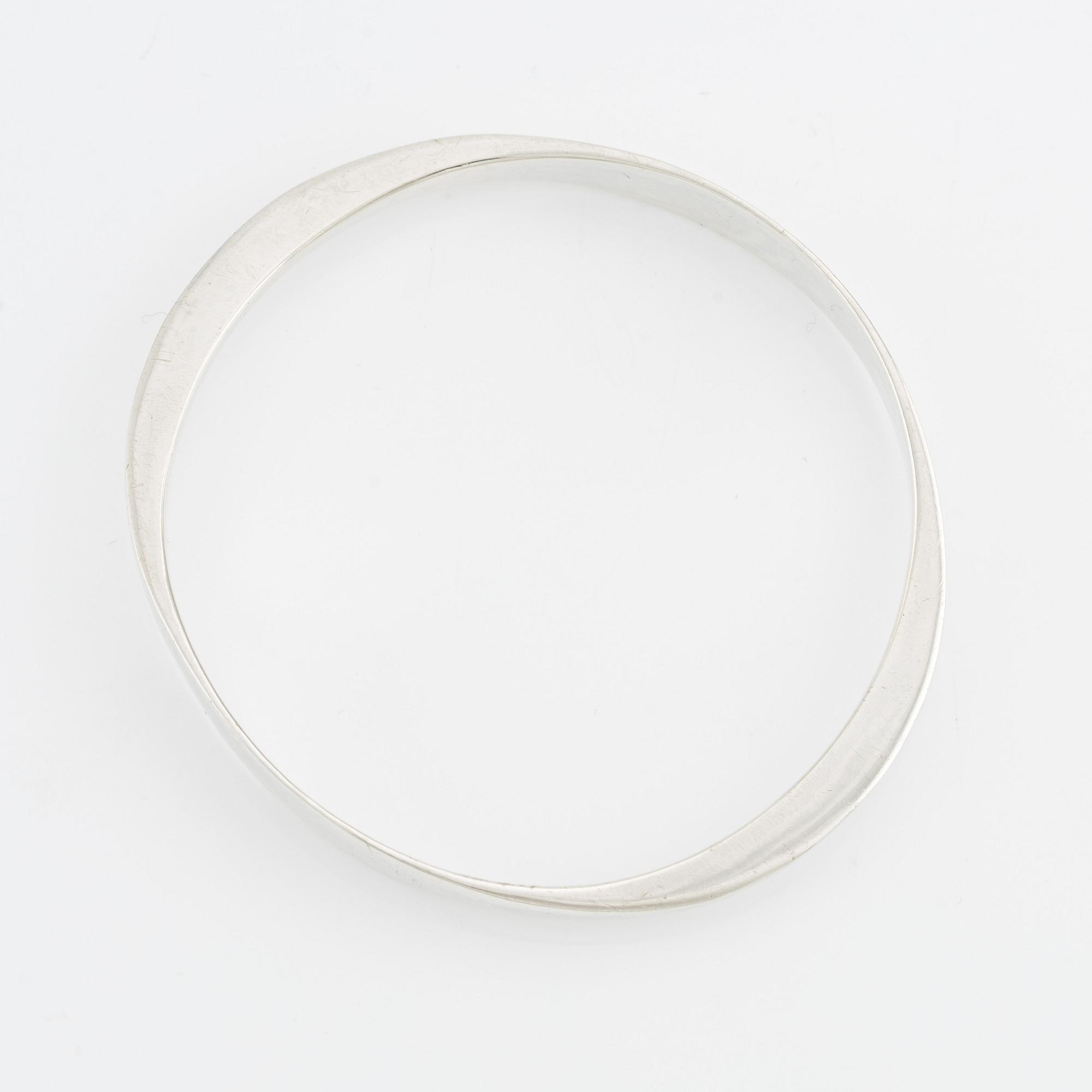 Olov Barve bracelet silver, Malmö 1965.