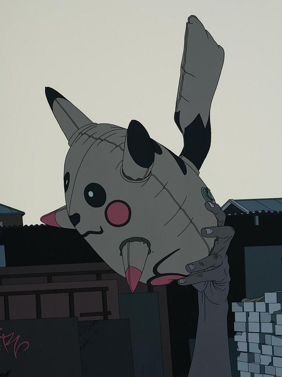 Omid Delafrouz, "Pikachu kontra verkligheten".