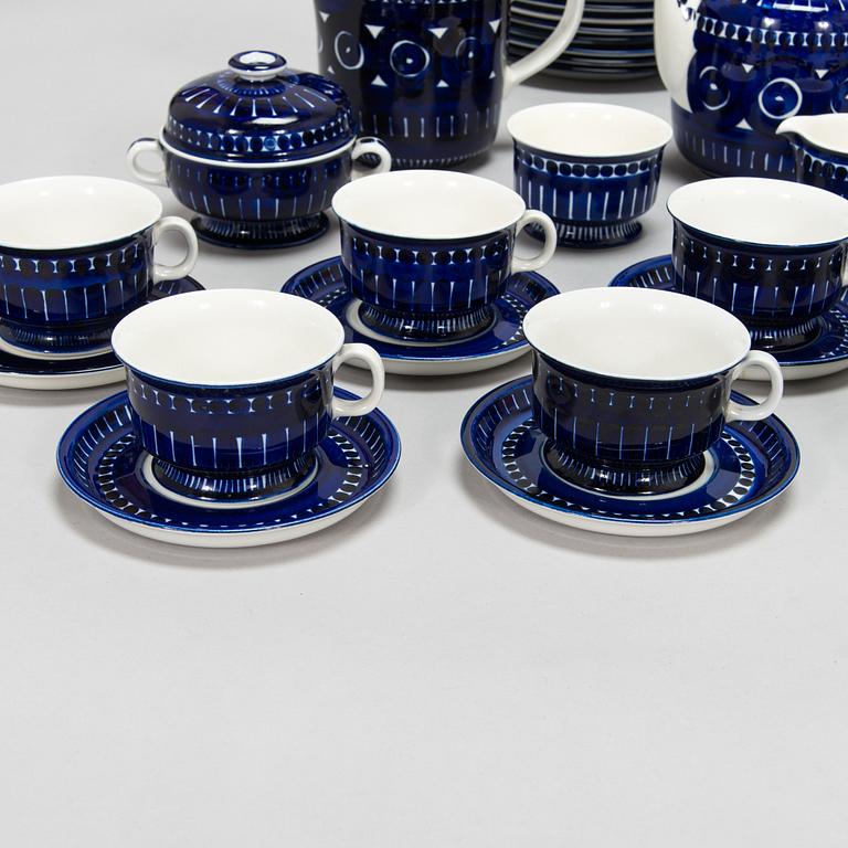 Ulla Procopé, servis, 58 delar, "Valencia", porslin, Arabia.