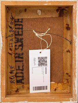 Rune Hagberg, mixed media signerad.