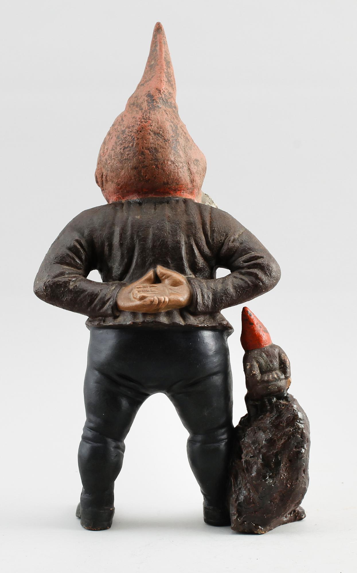 FIGUR, terracotta, sent 1800-tal.