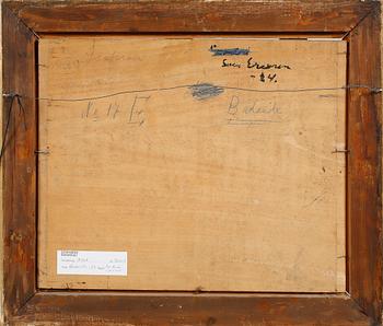 SVEN X:ET ERIXSON, oil on panel, signed and dated -24.