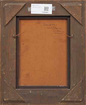 DAVID WALLIN, olja på pannå, signerad.