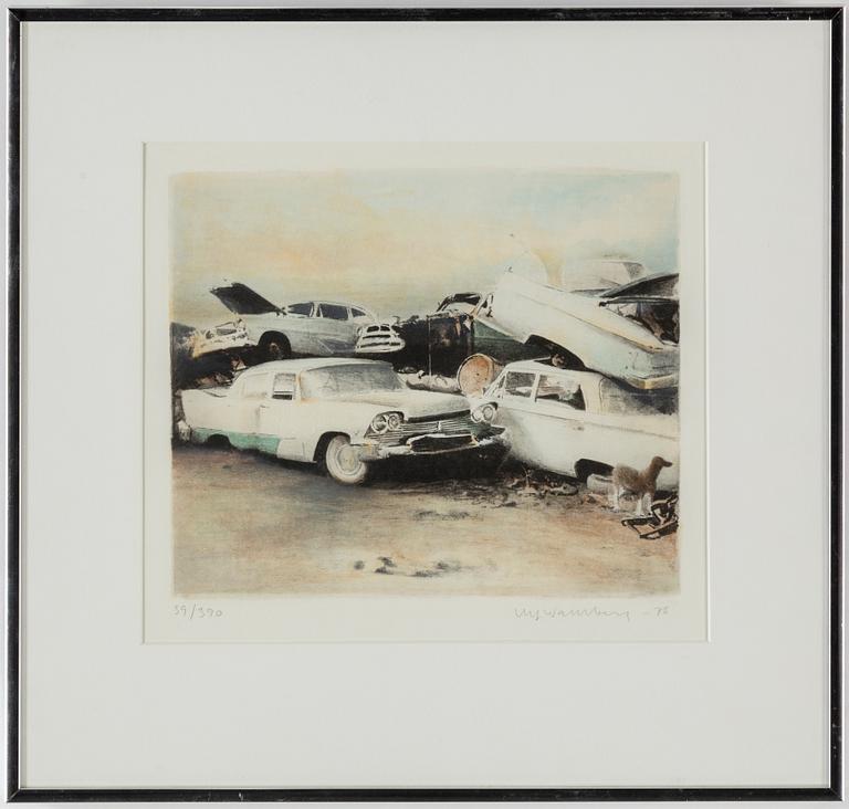 ULF WAHLBERG, lithographs in colour, 1977, 1978, signed 39/390, 18/130.