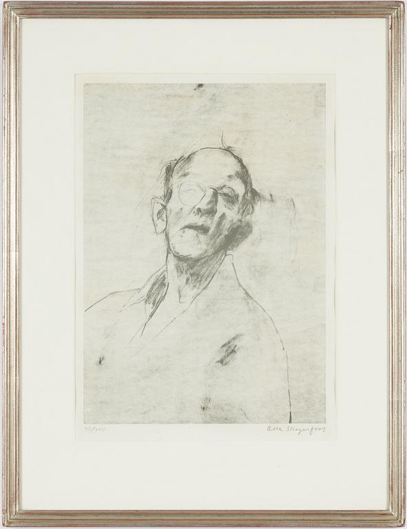 Olle Skagerfors, Self-portrait.