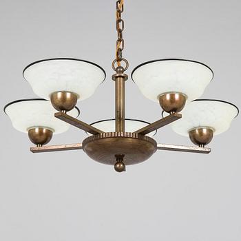 Paavo Tynell, a 1930's '1409/5' chandelier for Taito.