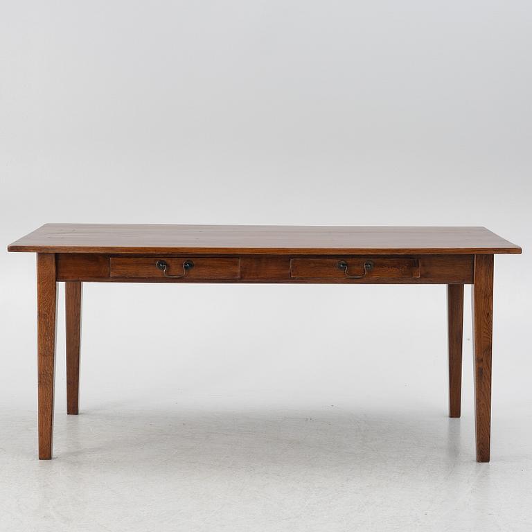 Desk/dining table, France, late 20th century/21st century.