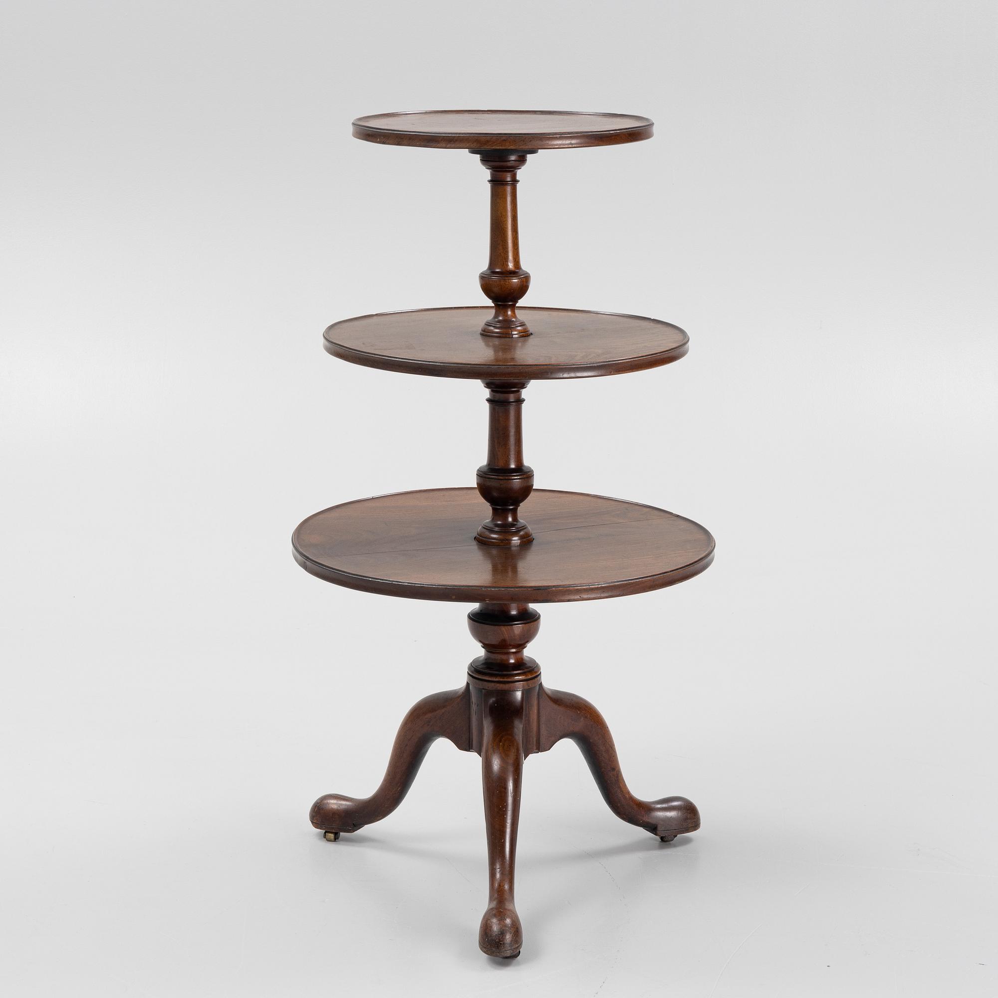 Dumbwaiter, Georg III, 1800-talets början.