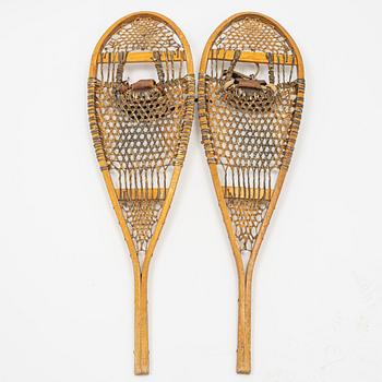 Snowshoes, a pair, Canada, first half of the 20th century.