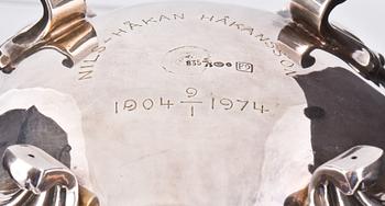 KANNA, silver, rokokostil, importstämplar, 1900-tal. Vikt ca 360 gram.