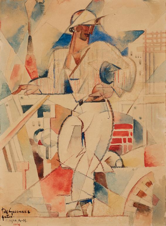 Gösta Adrian-Nilsson, Stående figur.