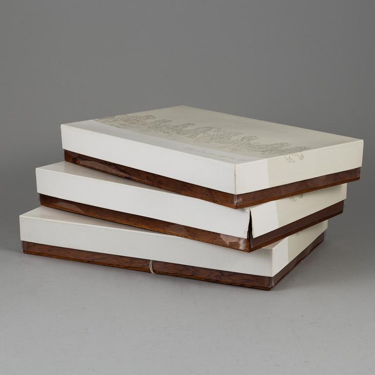 GAB, bestickservis, 85 delar, silver, Stockholm, 1965-70.