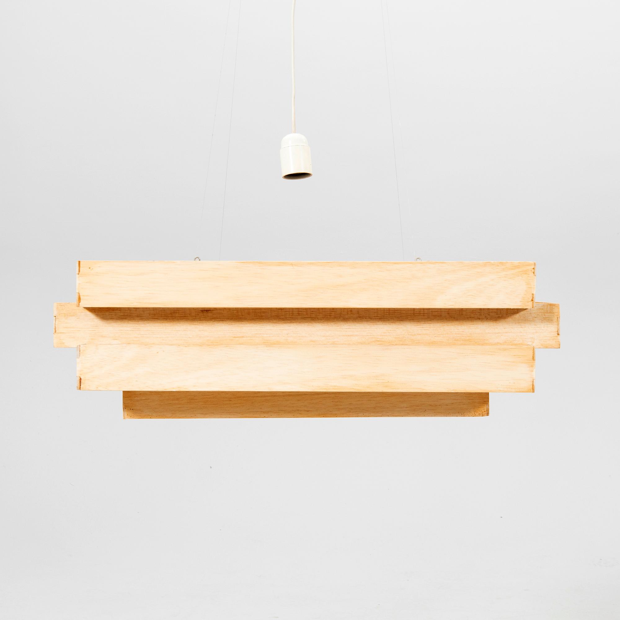 Ceiling lamp from the 1970s.