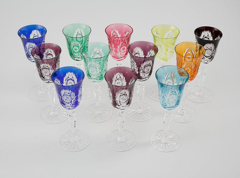 VINGLAS, 12 st, 1900-tal.