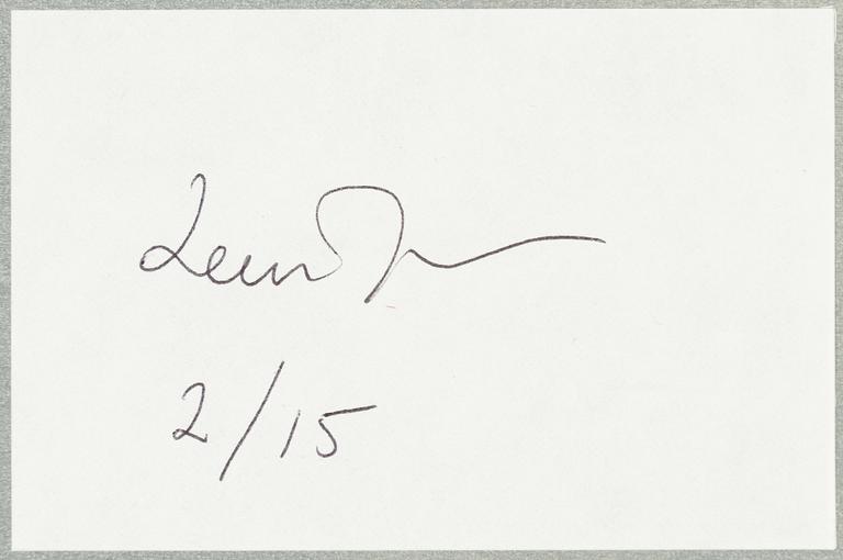 Lena Katarina Johansson, Untitled.