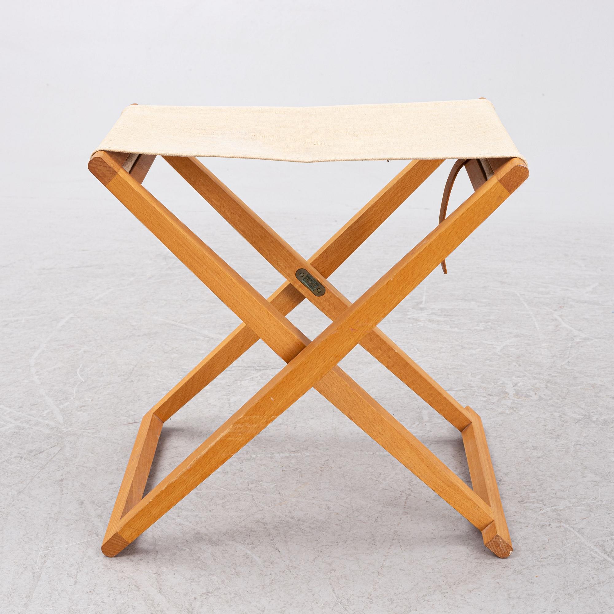 Mogens Koch, taburett, modell "MK16", Källemo.