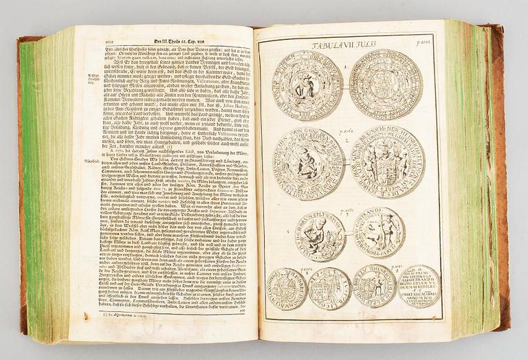 With numerous plates of coins, seals, armorial devices etc.