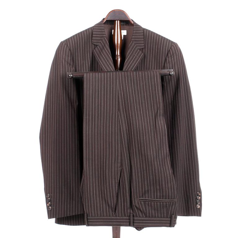 DRIES VAN NOTEN, suit with jacket and pants, size 52.