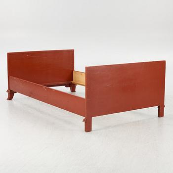 Axel Einar Hjorth, a pair of "Åbo" bed frames, Nordiska Kompaniet, Swedish Grace, 1920s-30s.