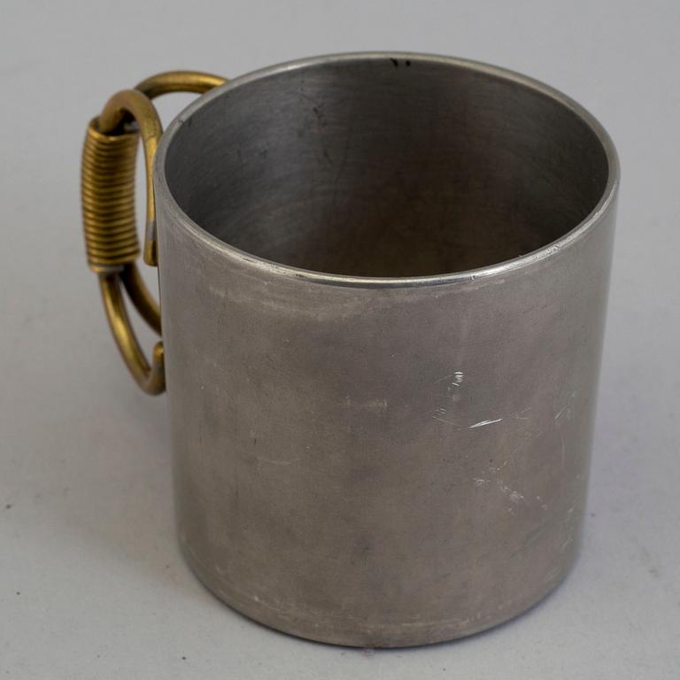 A firma Svenskt Tenn pewter cup, 1948.