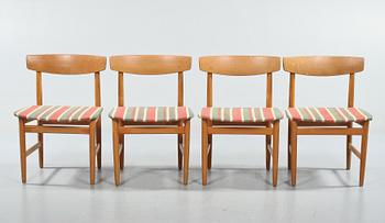 STOLAR, 4 st, "Öresund", Börge Mogensen, Karl Andersson & Söner, 1900-talets andra hälft.