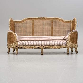 SOFFA, Louis XV-stil, 1800-tal.