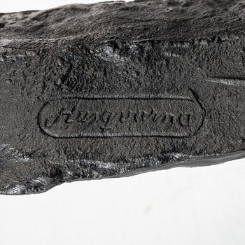 Olle Hermansson, eldhund, "Räven", Husqvarna.