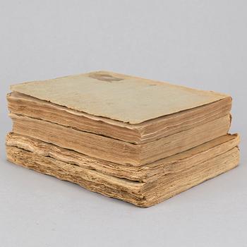 Stenbocks leverne, 1757-65 (4 vol).