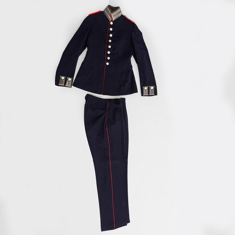 UNIFORM, svensk, m/1888 för officer i Intendenturen.