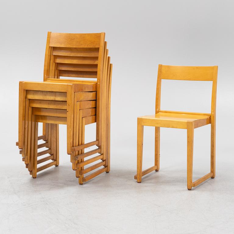 Sven Markelius, stolar 6 st. "Orkesterstolen", 1900-talets mitt.