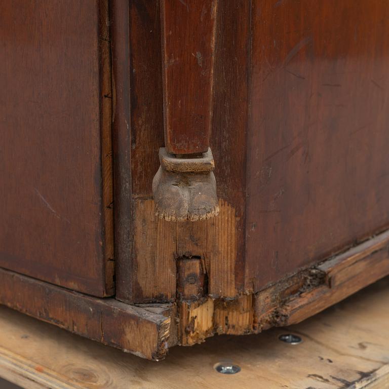 Rullklaffssekretär, Empire, 1800-talets första hälft.