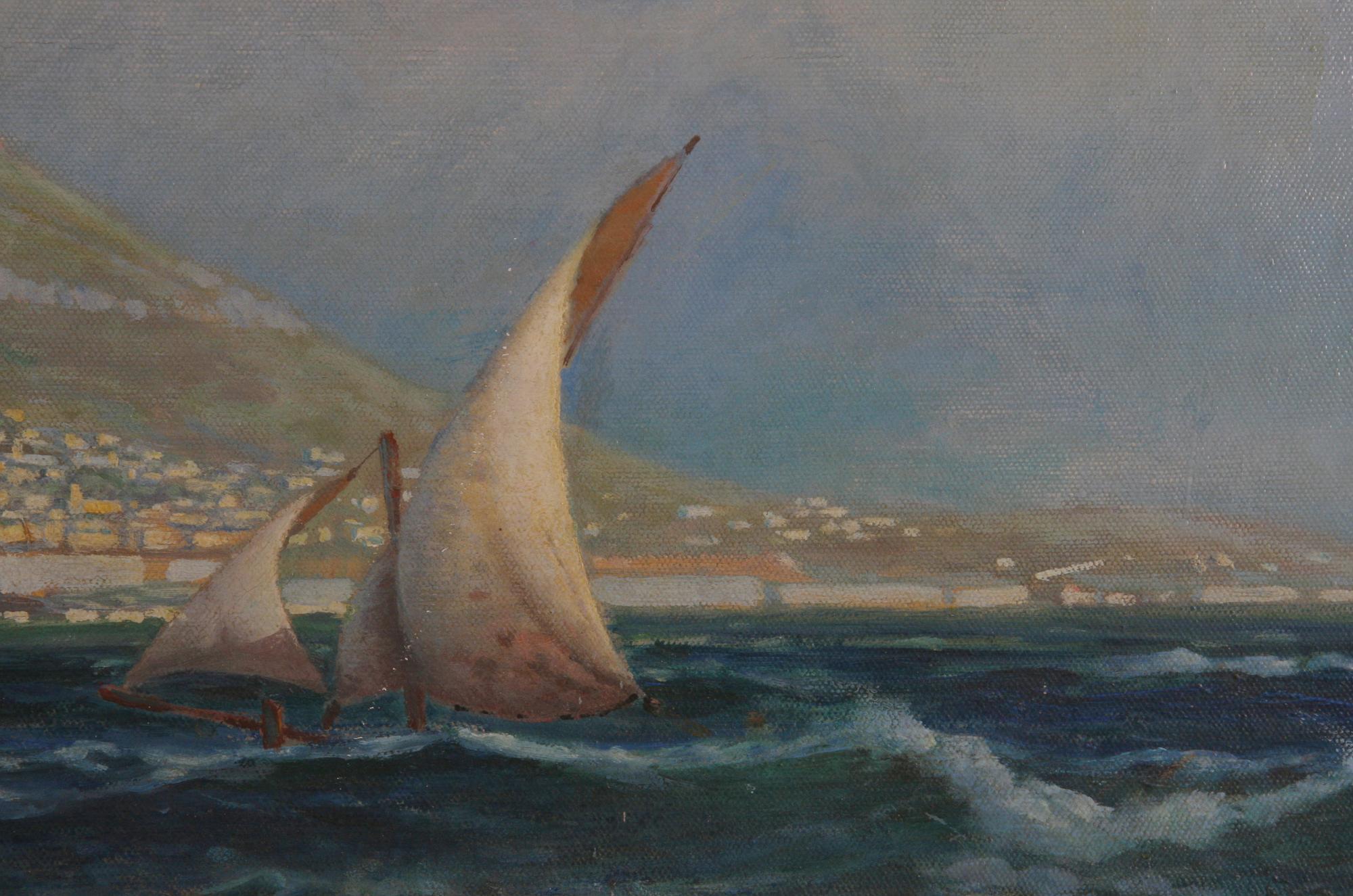 BARTH, CARL WILHELM. Olja på duk, sign o dat 1899.