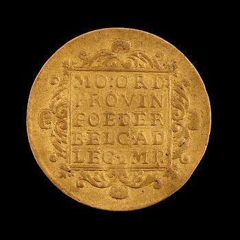 GULDMYNT, 1 ducat, Holland 1772. Vikt ca 3 gram.