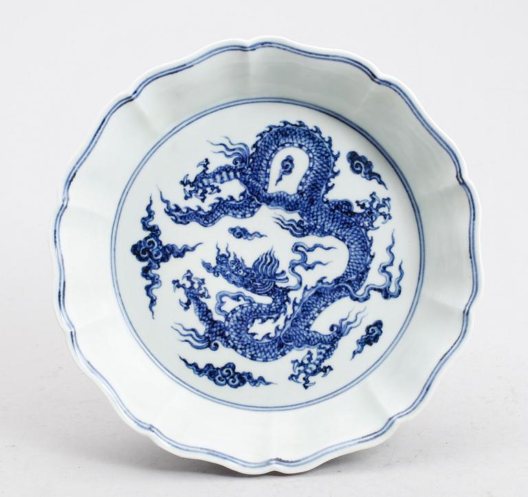 SKÅL, porslin, Kina, sannolikt  1900-tal.