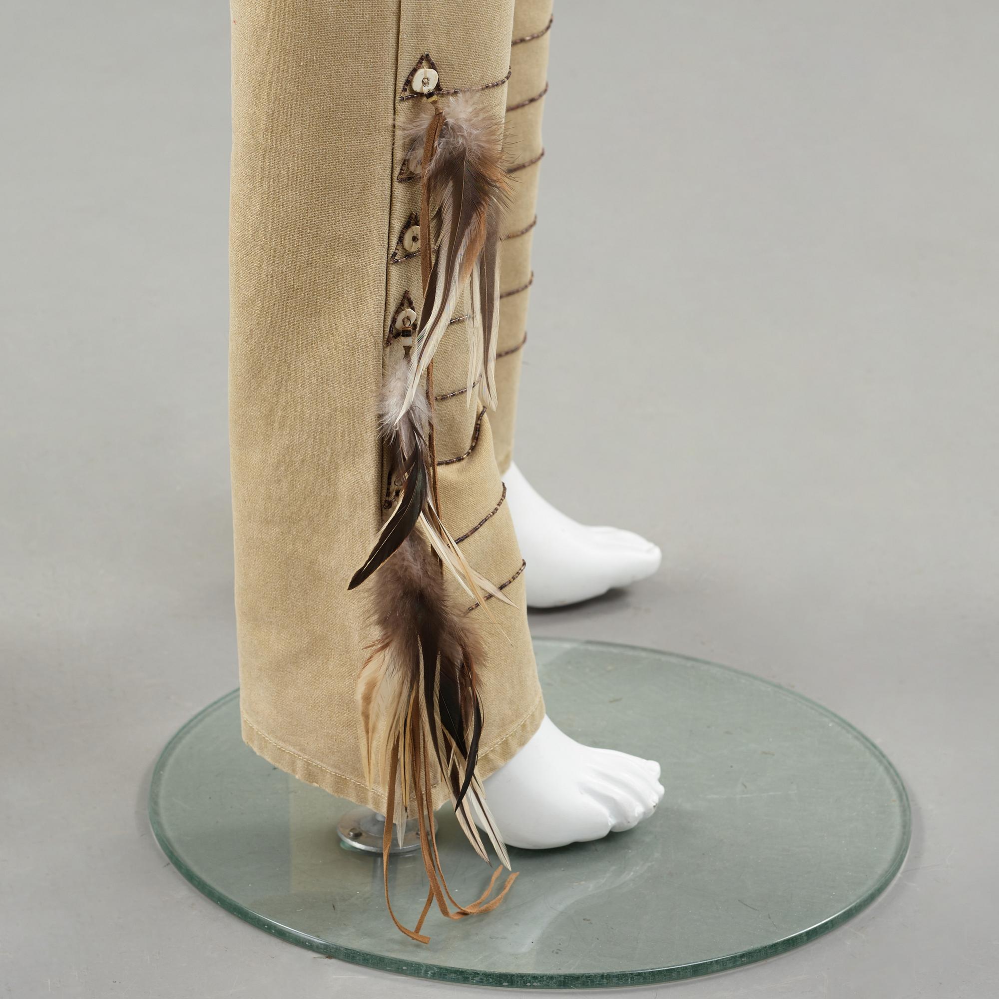 A pair of jeans by Ralph Lauren.