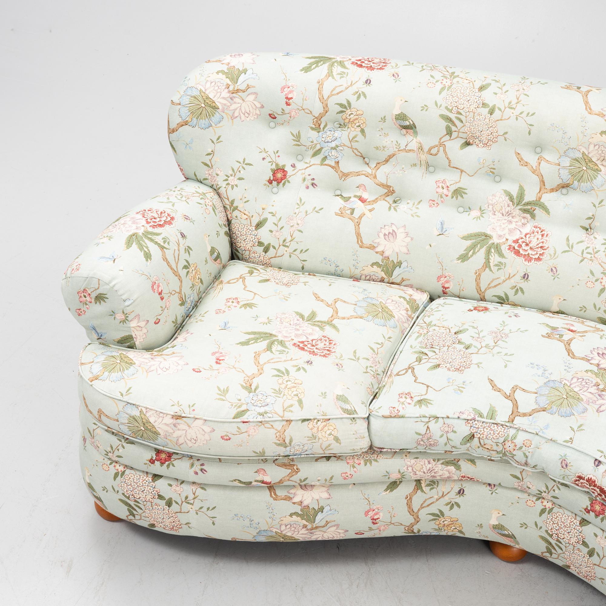 Josef Frank, soffa, modell 968, Firma Svenskt Tenn.