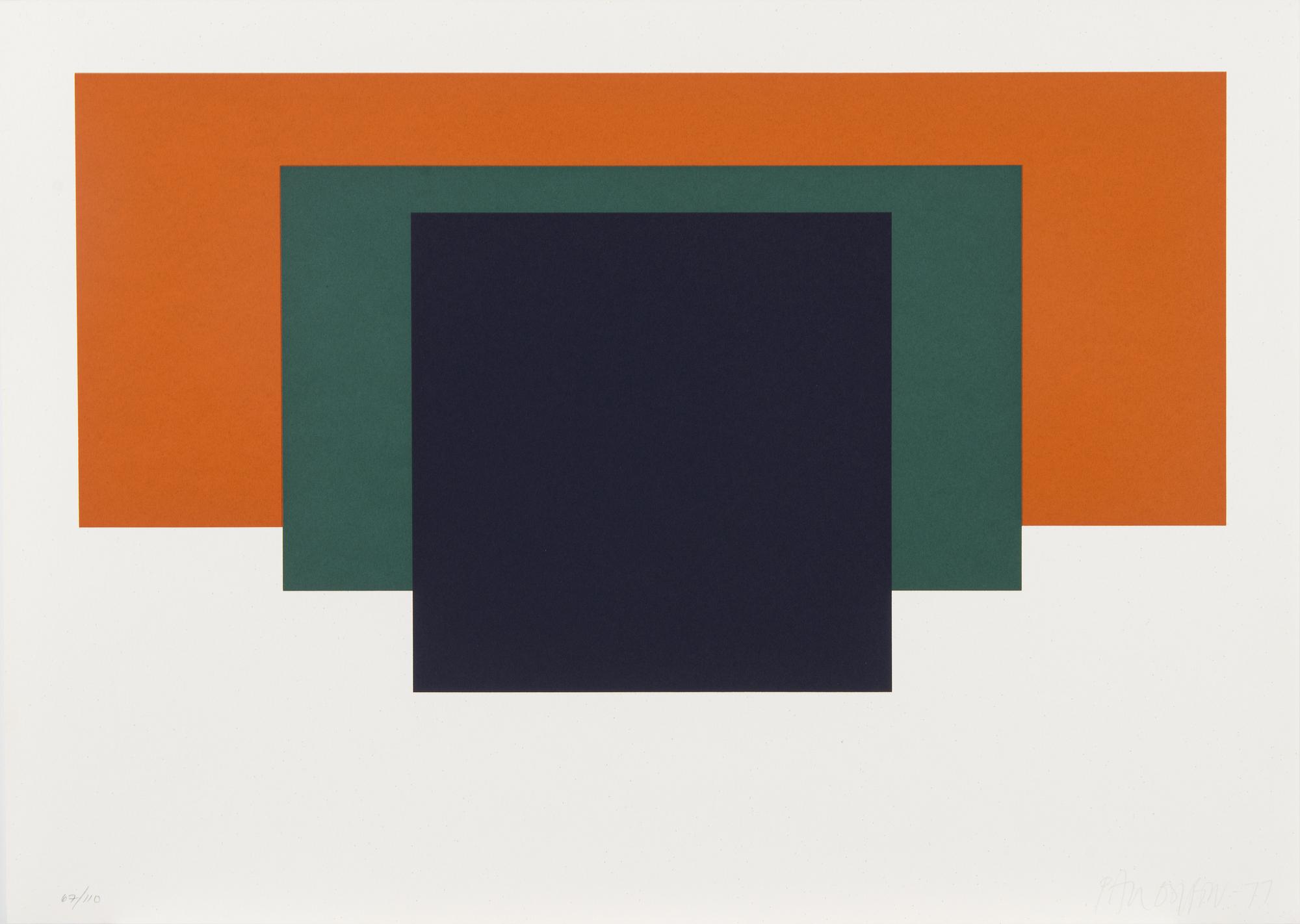 Portfolio with eleven serigraphs, signed and numbered 67/110, 1977.