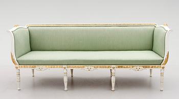 SOFFA, gustaviansk stil, tidigt 1900-tal.