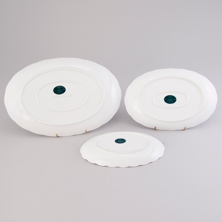 A 47-piece set of Danish 'Eternell' porcelain dinnerware from Christineholm.