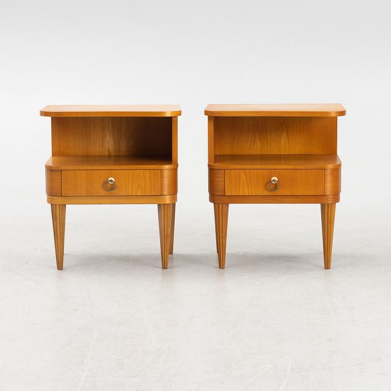 Sängbord, ett par, Swedish Modern, 1930/1940-tal.