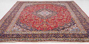 Rug, Keshan, approximately 400 x 304 cm.