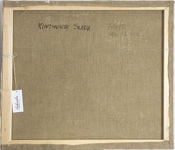 Vjeteslav Kliuchnikov, olja på duk, signerad.