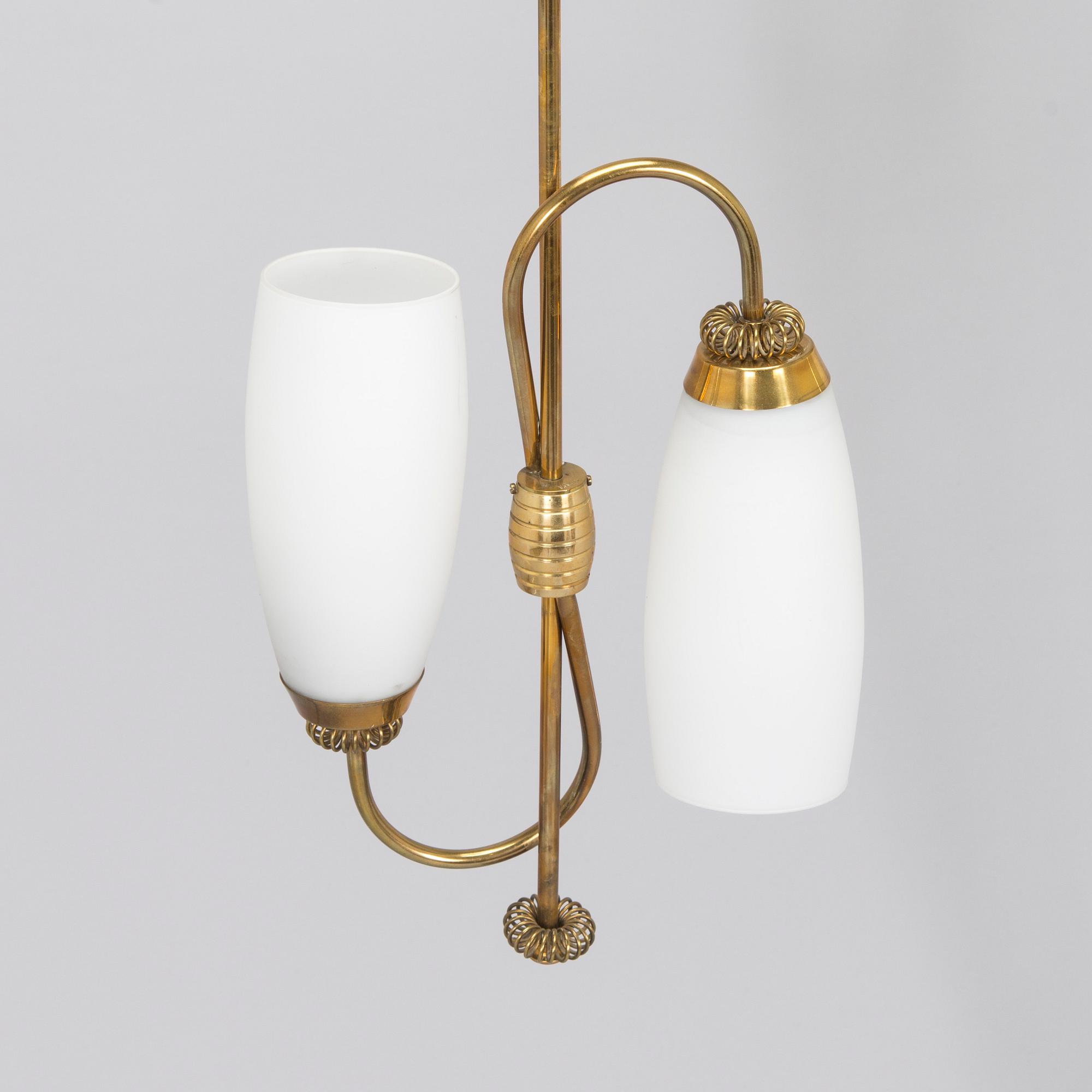 A mid-20th century ceiling leight by Sievä.