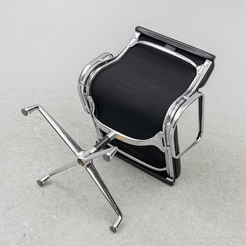 Charles & Ray Eames, an 'EA208 Soft Pad Chair' swivel chair, Vitra, 2010's.
