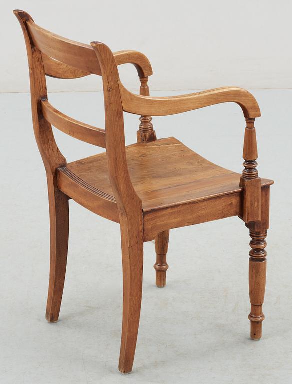 KARMSTOL, senempire, 1800-talets mitt.