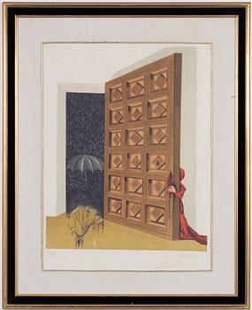 Salvador Dalí, "The will o' the wisps are in town" from: HC Andersen's tales.