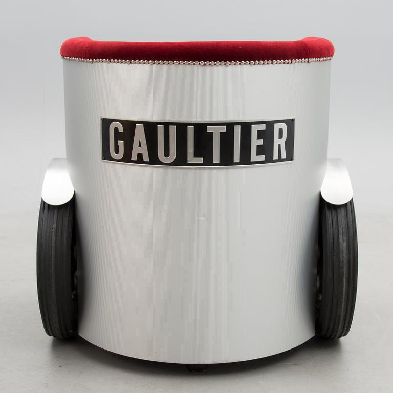 JEAN PAUL GAULTIER, fåtölj "Ben Hur"  Roche Bobois 2000-tal.