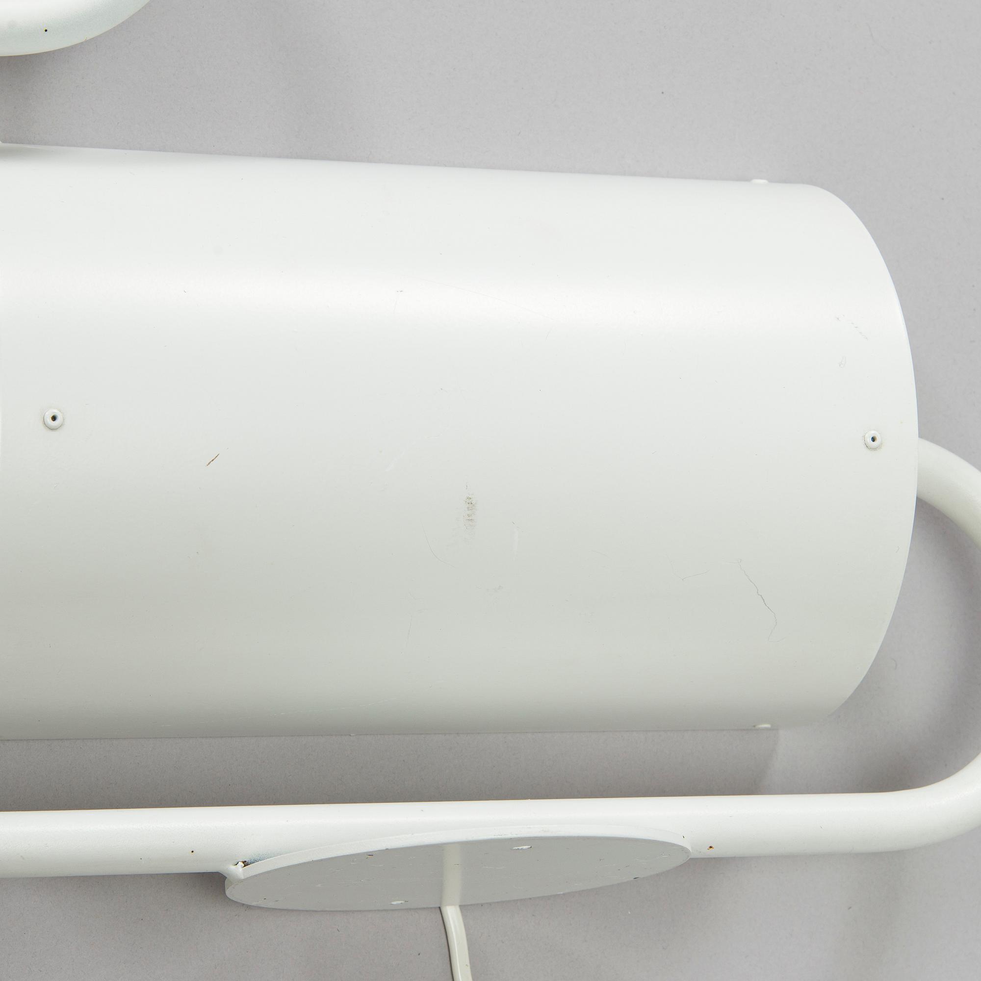 Ben af Schultén,  A set of three 1970s "BS 912" wall lights by Metallimestarit for Artek Finland.