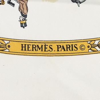 Hermès, scarf, "La Promenade de Longchamps".