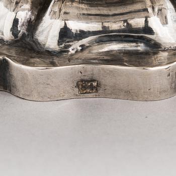 Tekanna, silver, Moskva Ryssland 1846. Oidentifierad mästare, I.C.